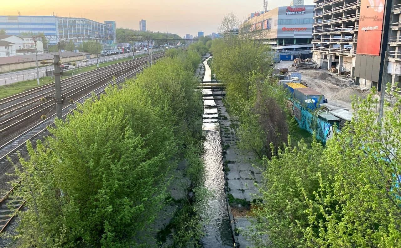 Річка Либідь в Києві