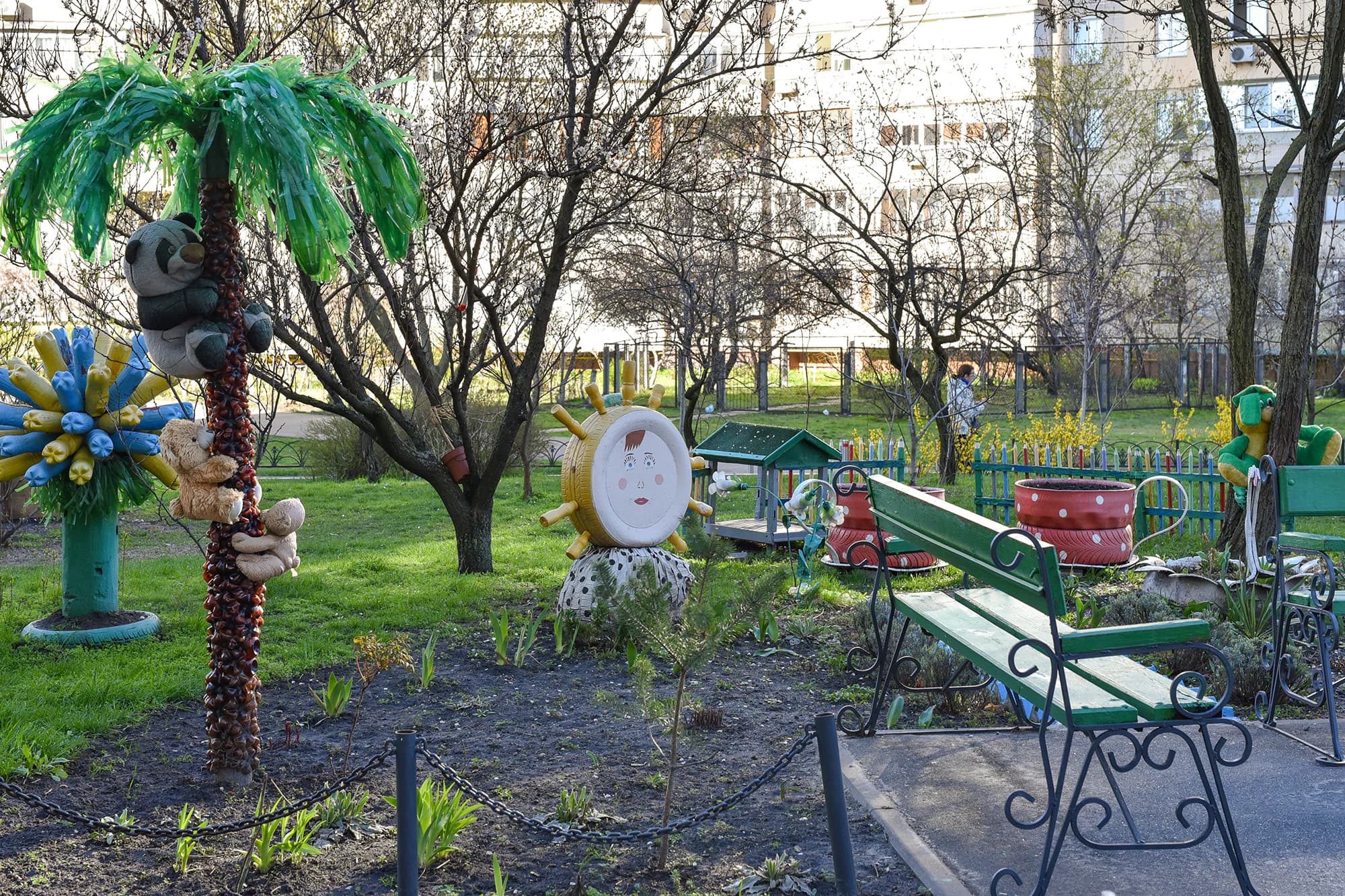 Палісадникова композиція, Троєщина.
