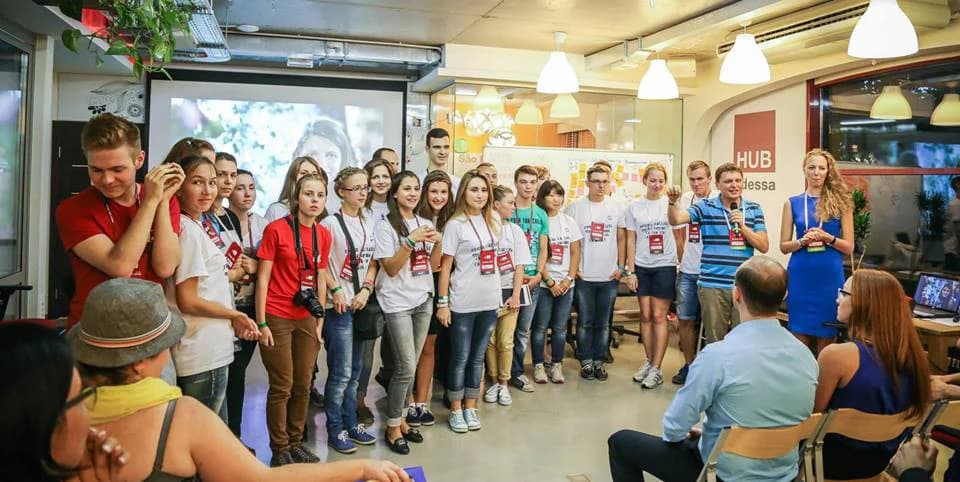 Social Camp Ukraine. Фото з фейсбук-сторінки Олександра Славського