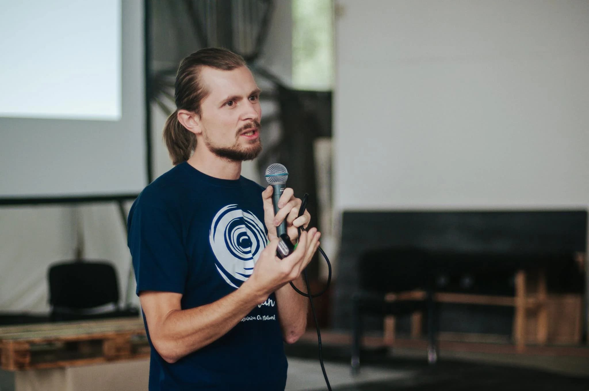 Ілля Яременко під час Енергії Змін 2018.