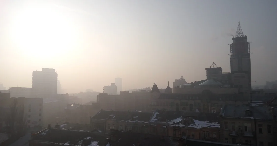 Забруднення повітря у Києві перевищує граничнодопустимі концентрації удвічі