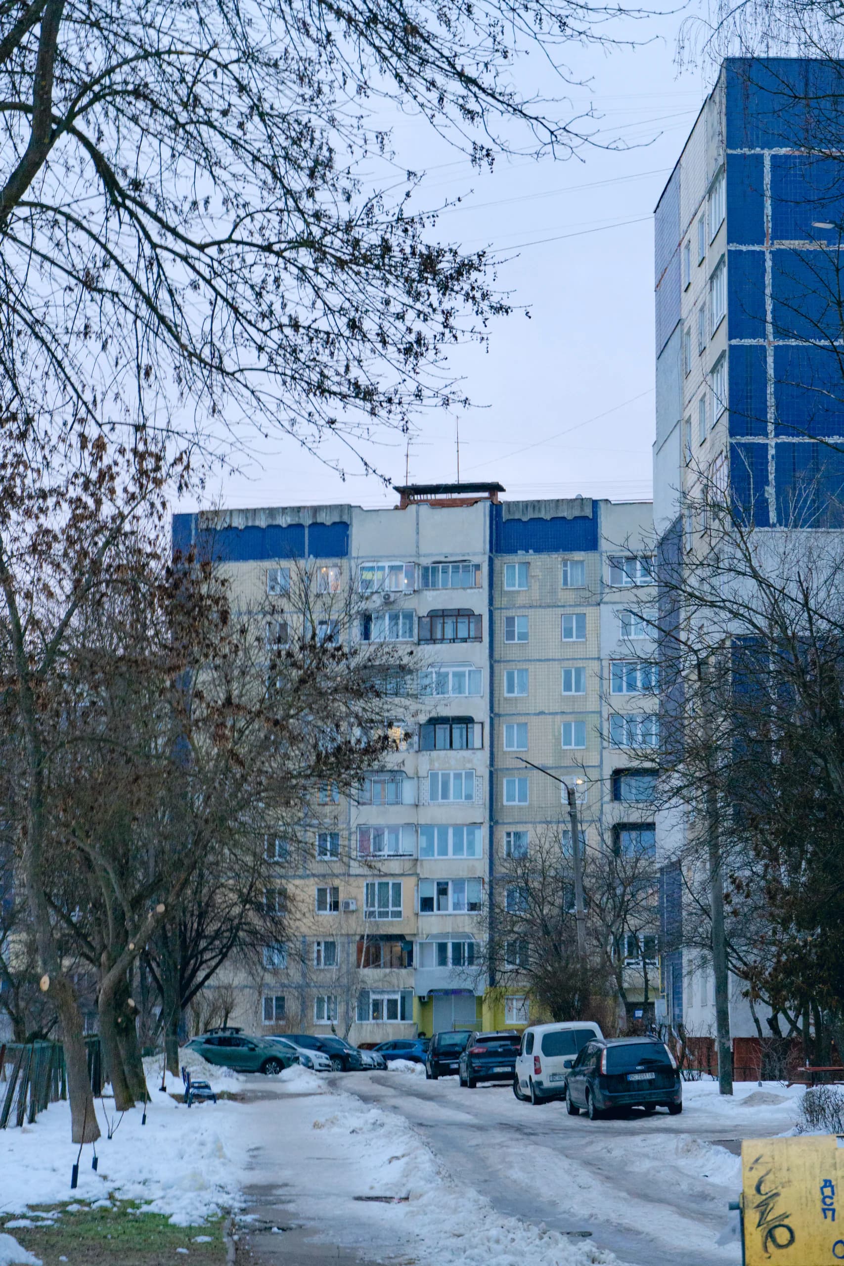 Житлова забудова Сихова. Авторка проєкту: Аліна Петрова, співавтори – Я. Новаківський, З. Підлісний, П. Крупа, планування жилового району «Сихів-1» виконане у 1979 році
