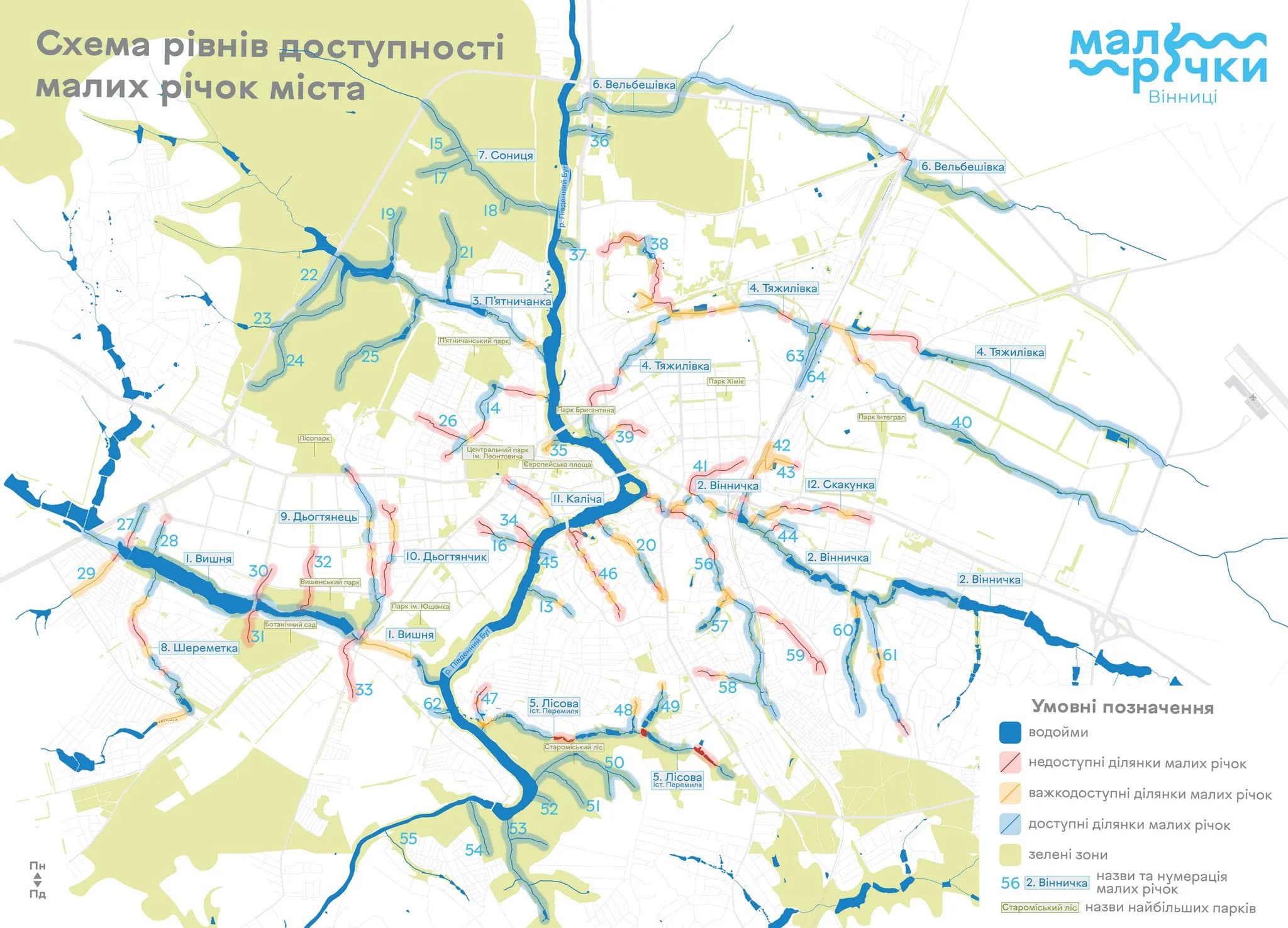 Фото: Малі річки Вінниці