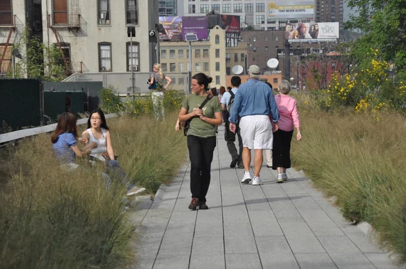Парк High Line в Нью-Йорку.