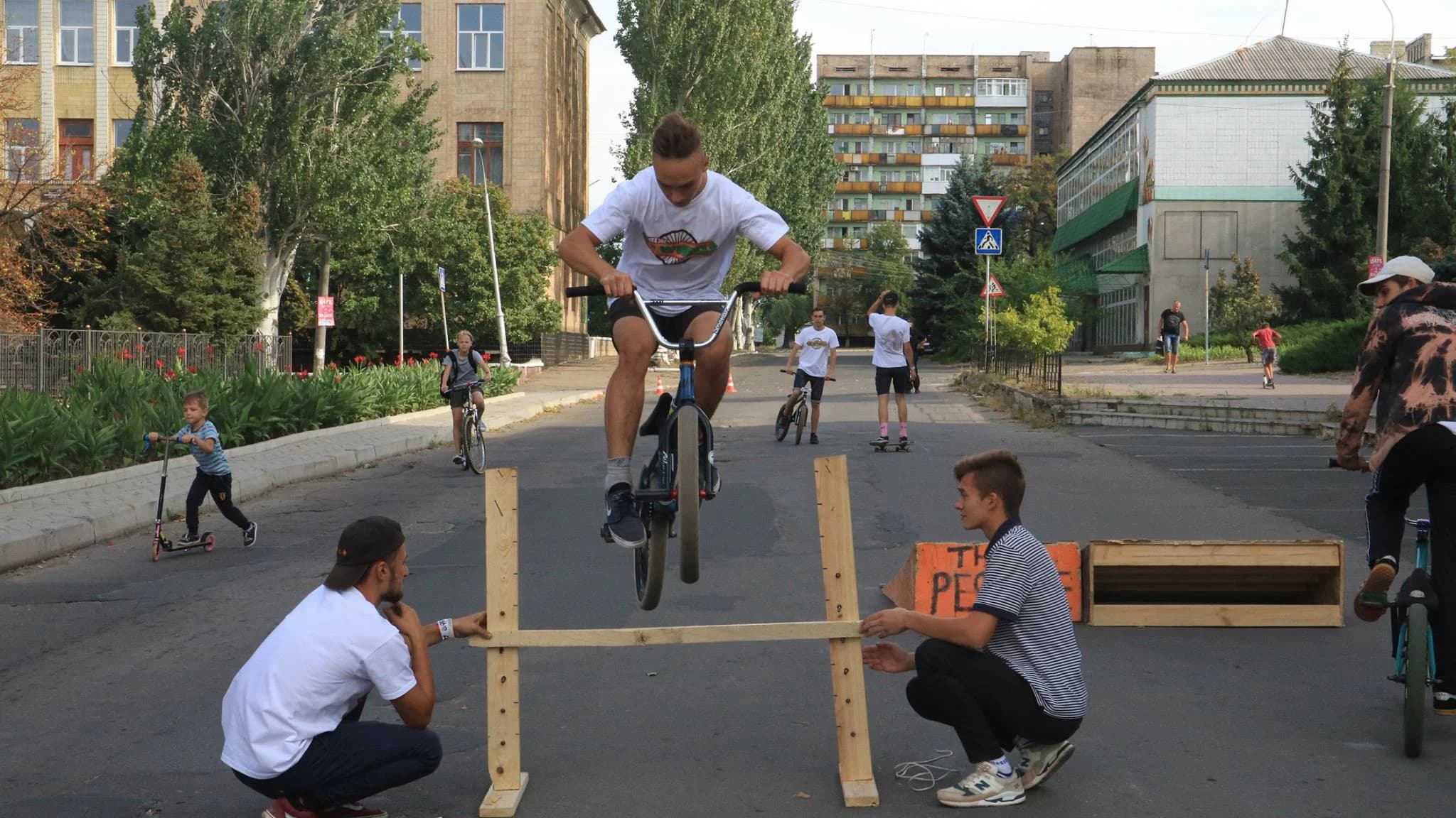 Веловихідні «Двіж on Wheels» у Лисичанську