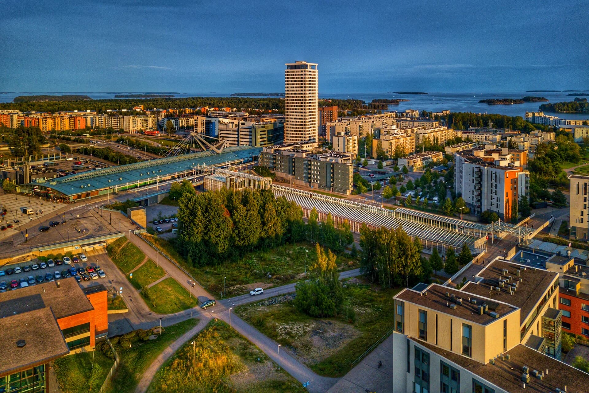 Район Вуосааарі.