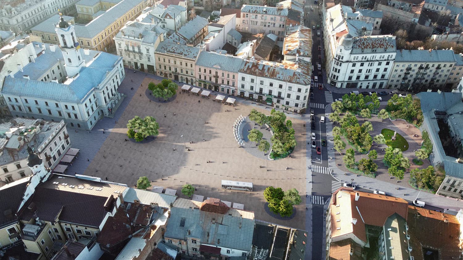 План оновлення центральної площі