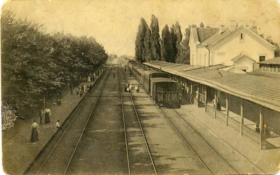 13. Поштівка зі станцією «Боярка», поч. ХХ ст. Архівне фото з відкритих джерел