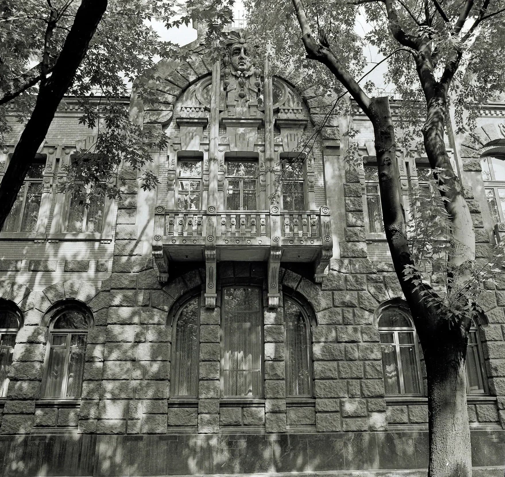 Фотонегатив з фонду бібліотеки. Автор світлини О. Пермінов. 1980.