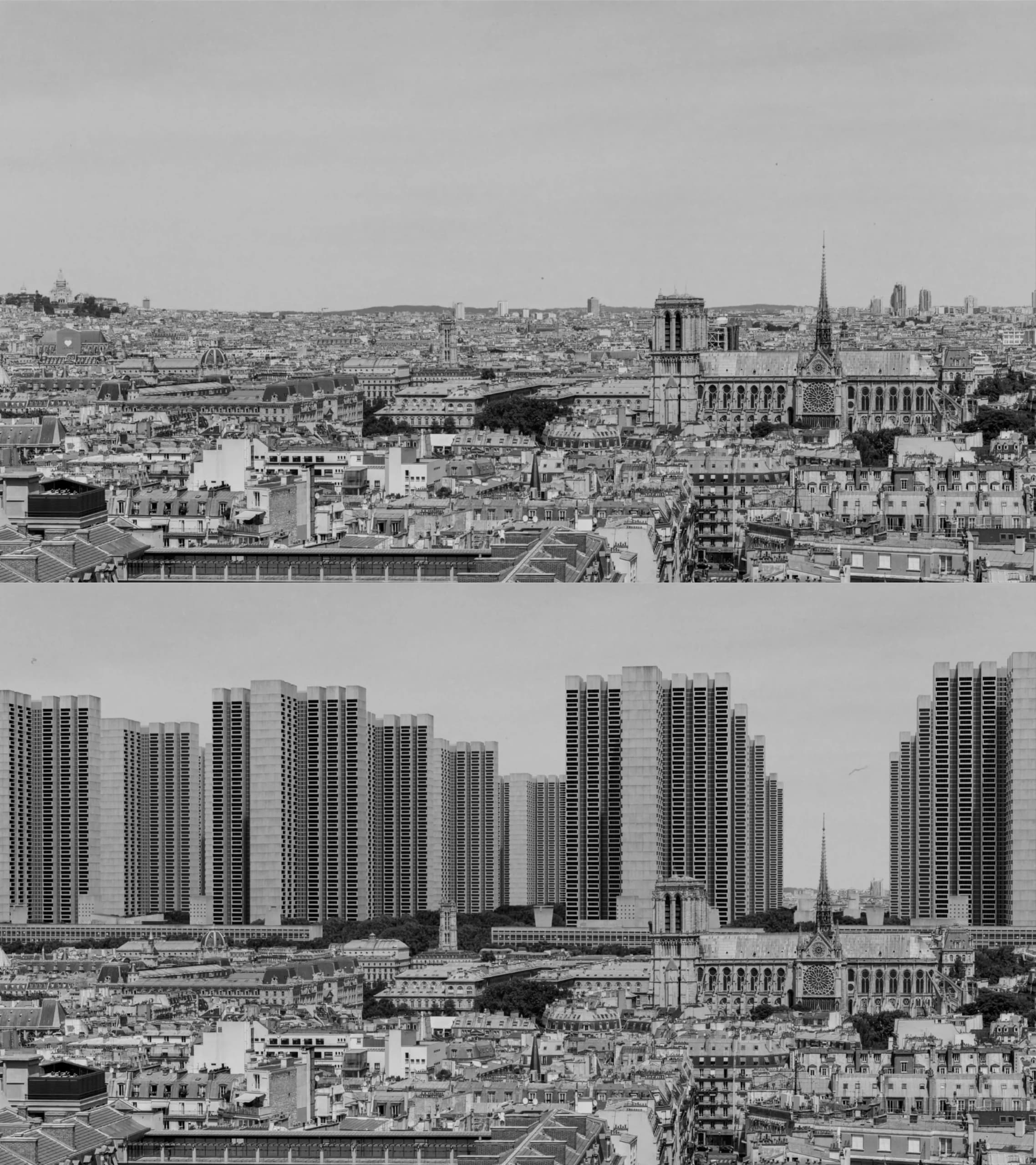 «Якби проєкт нового Парижа справдився». Зображення: architecturallife.com