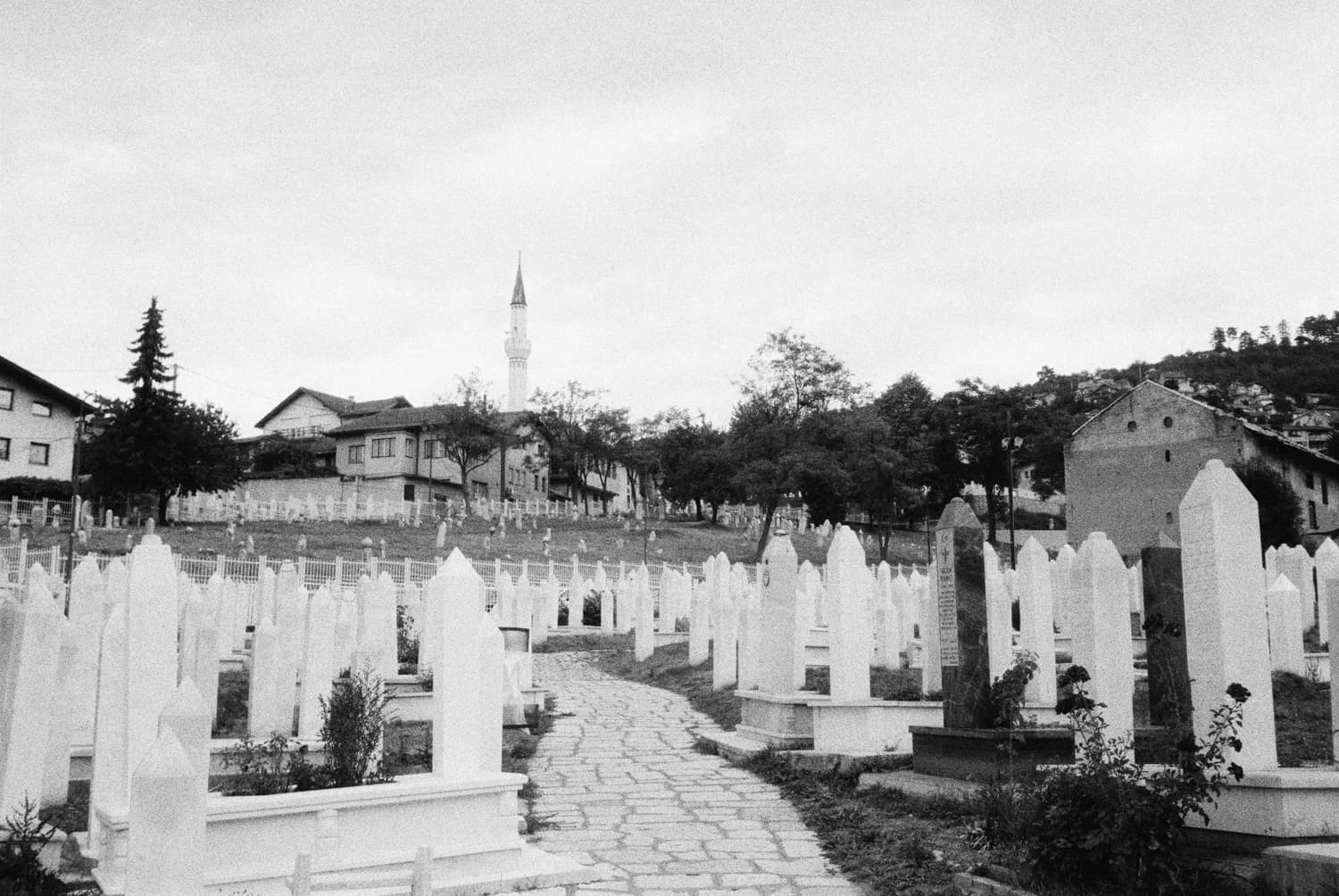 Меморіальне кладовище мучеників Ковачі, де поховано більшість загиблих під час облоги Сараєва.