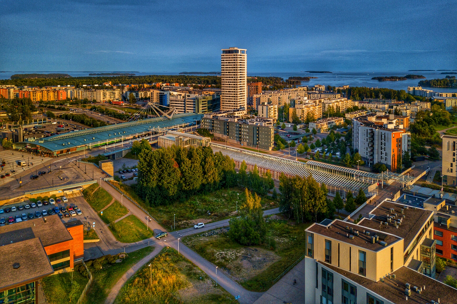 Vuosaari neighbourhood. Photo: kurkista.fi