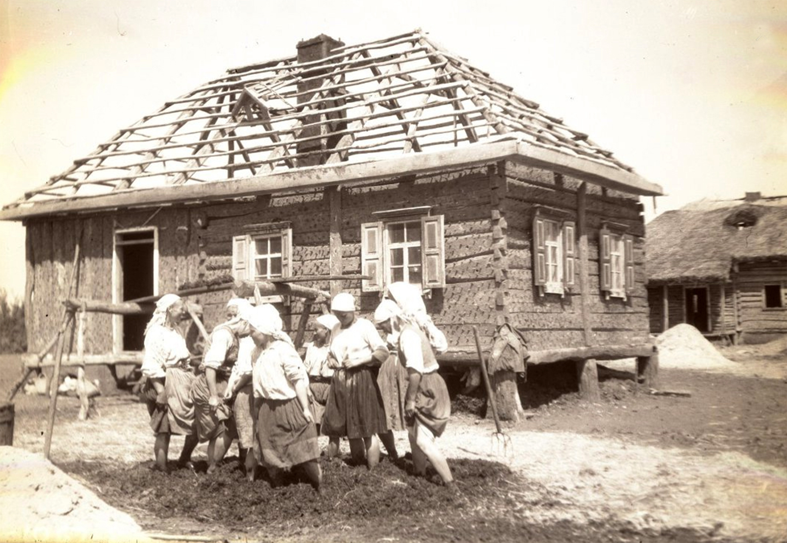 Село Великий Байрак, Миргородський район Полтавської області. Фото: Марія Торен, 1939, Atlas Archive.